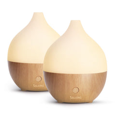 Two SAL KING 100ml essential oil diffusers in a compact set