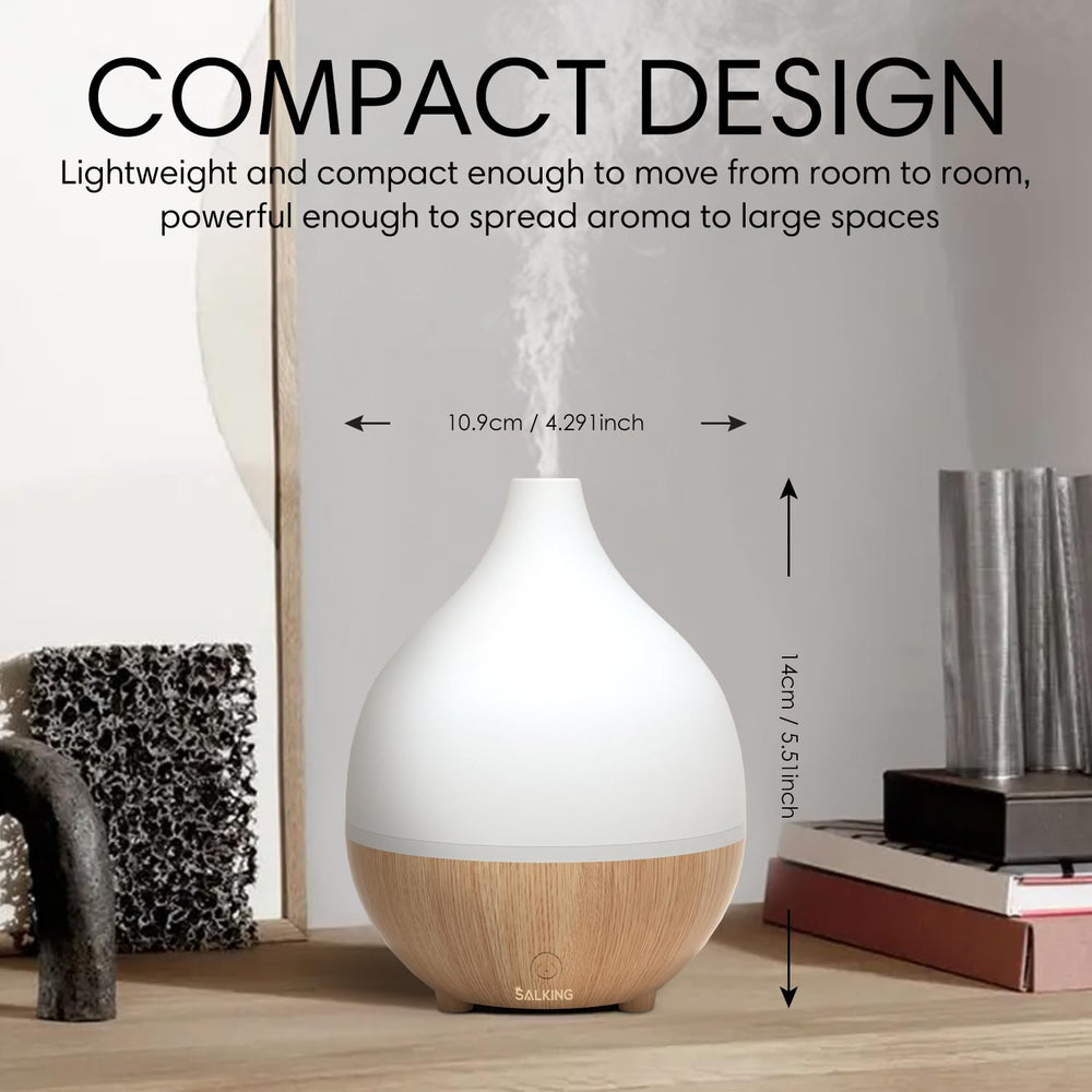 Close-up of SAL KING 100ml diffuser showing mist