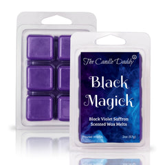 Black Magick Black Violet Saffron wax melt