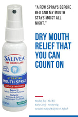 1.5oz SALIVEA bottle with mint label