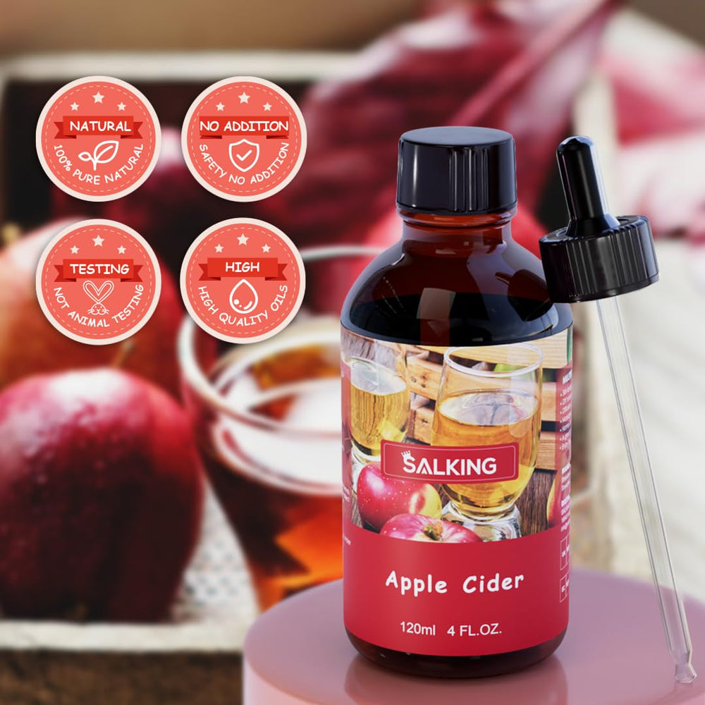 Apple cider fragrance oil used in soap making