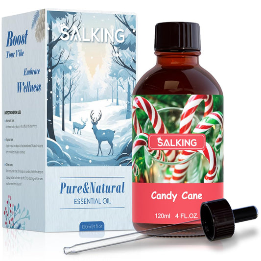 SALKING Candy Cane Fragrance Oil 120ml bottle