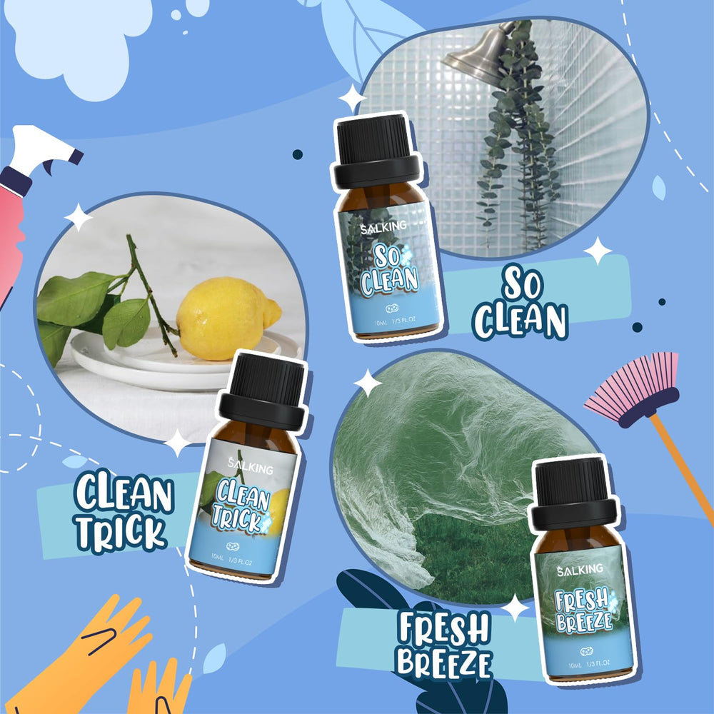 Bright Linens fragrance oil bottle from SALKING
