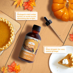 Pumpkin Pie Fragrance Oil being used for candles