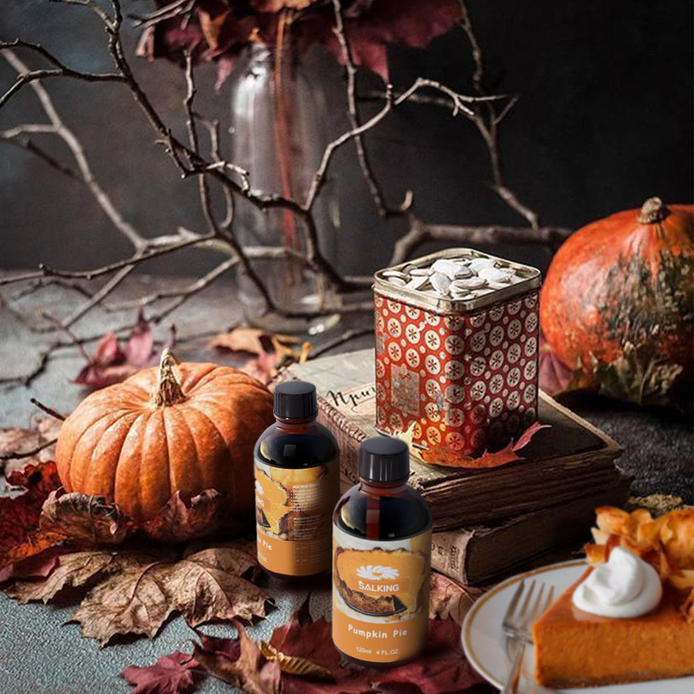 Autumn-inspired SALKING Pumpkin Pie Fragrance Oil for home fragrance