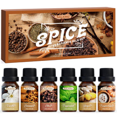 Hero image of SALKING Spice Essential Oils Set for diffusion and DIY projects