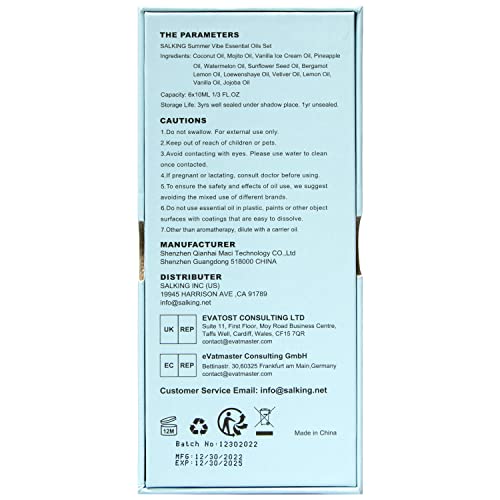 Living room diffuser with SALKING summer fragrances