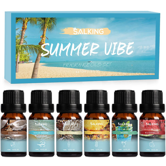 Bottle of SALKING Ocean Breeze summer fragrance oil