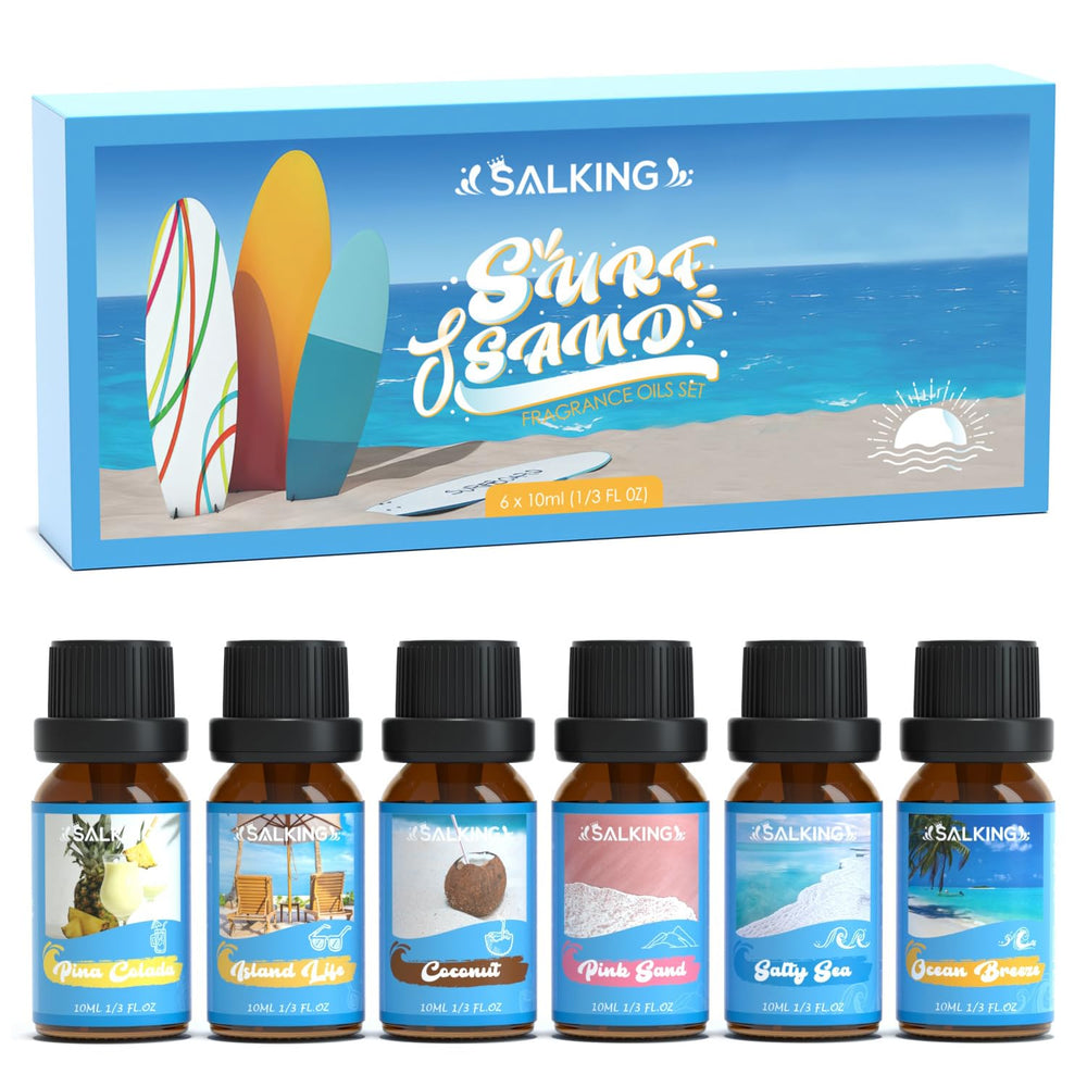 SALKING Surf & Sand Fragrance Oils – Ocean Breeze diffuser oil (hero image)