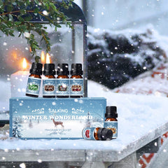 DIY project using SALKING winter fragrance oils for soap or candles