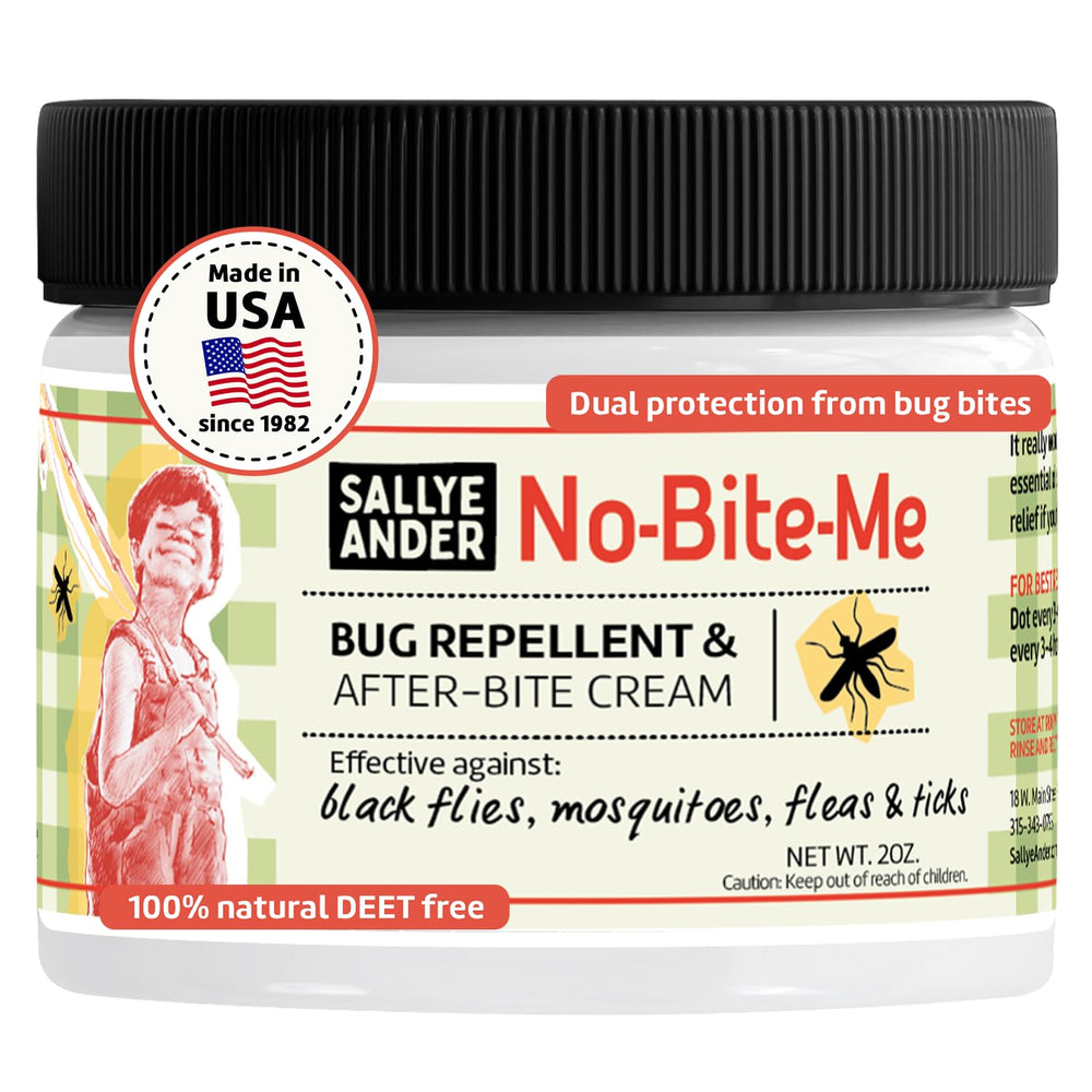 SALLYEANDER No Bite Me bottle—natural bug repellent for outdoor protection