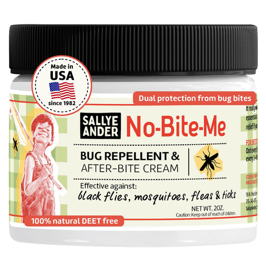 SALLYEANDER No Bite Me bottle—natural bug repellent for outdoor protection