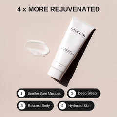 Salt Lab Magnesium Lotion 100ml bottle label close-up