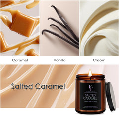 Salted Caramel Scented Candle packaging gift box