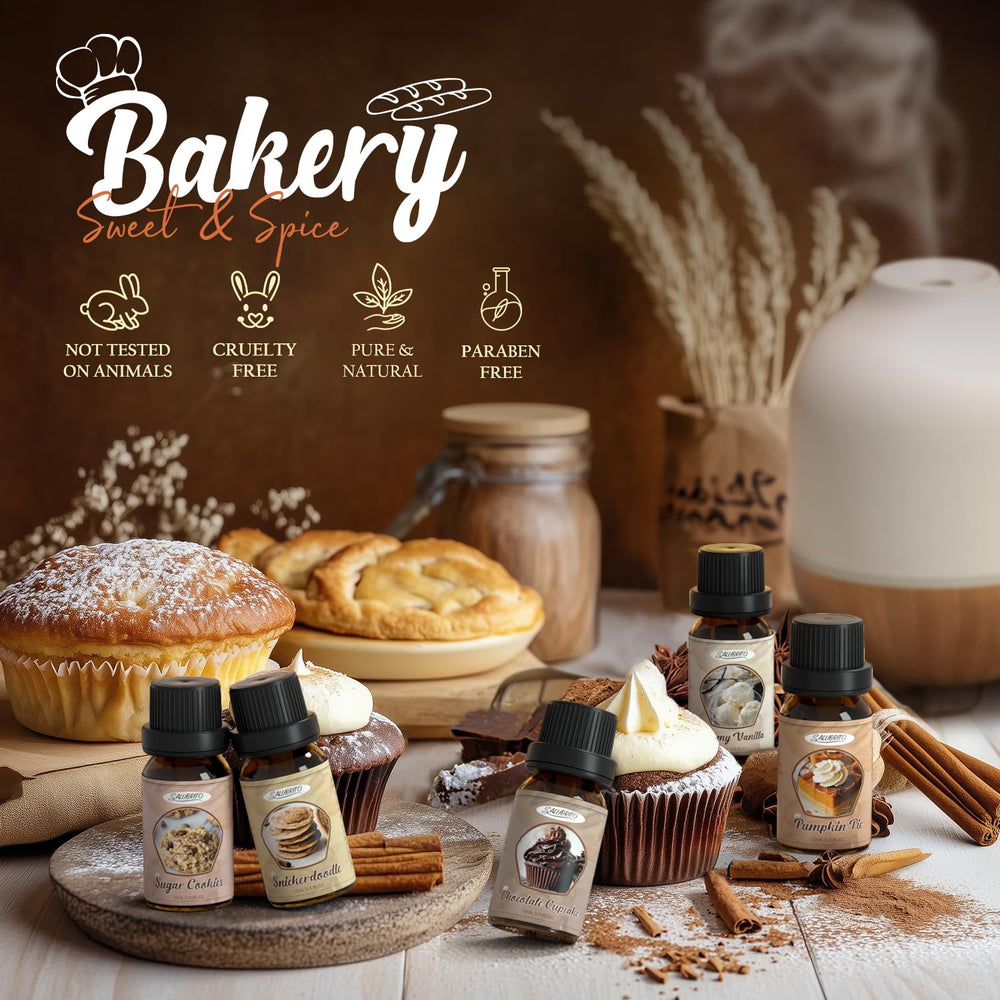 SALUBRITO Bakery Fragrance Oils Set – Chocolate Cupcake scent