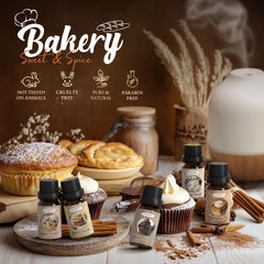 SALUBRITO Bakery Fragrance Oils Set – Chocolate Cupcake scent