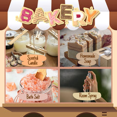 SALUBRITO Bakery Fragrance Oils Set – Creamy Vanilla scent