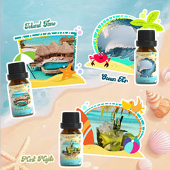 SALUBRITO Beach Fragrance Oils Set – Ocean Air scent bottle