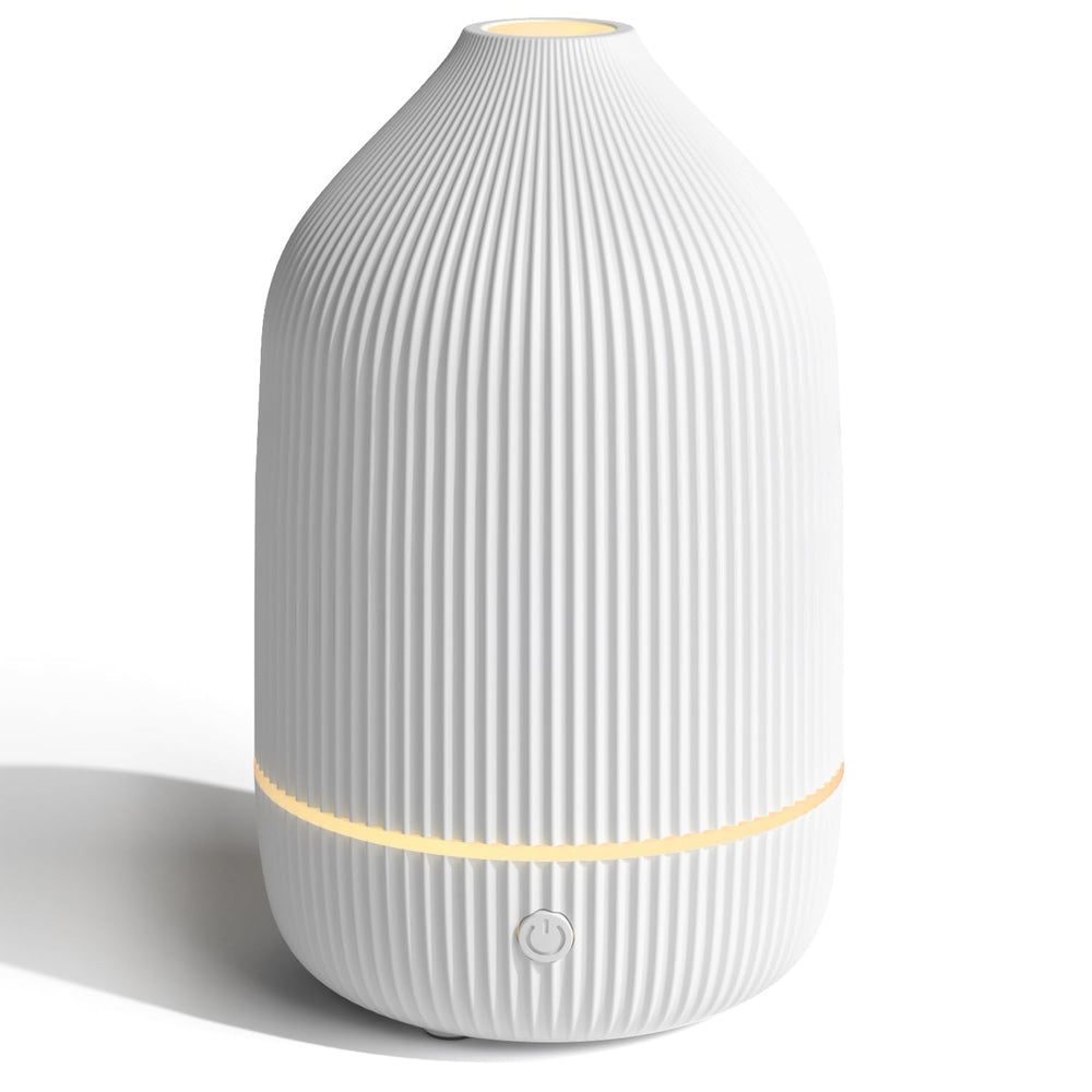 SALUBRITO essential oil diffuser 100ml white - front view