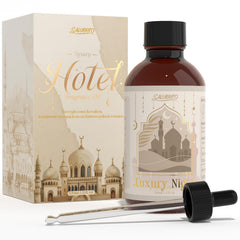 SALUBRITO Luxury Night Essential Oil bottle on a clean white backdrop