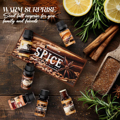 Vanilla fragrance oil 6x10ml by SALUBRITO