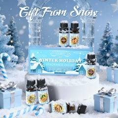 SALUBRITO Winter Fragrance Oils Set gift box packaging