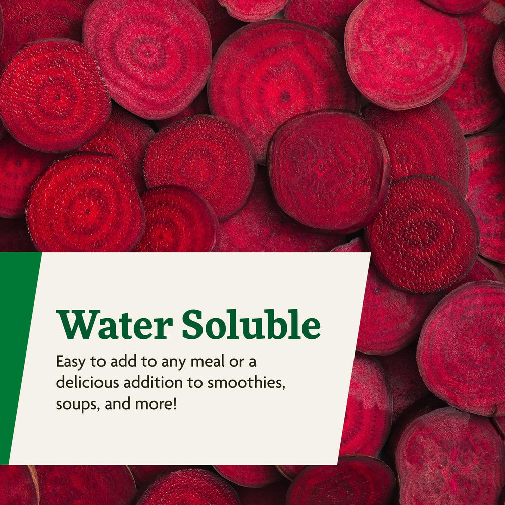 Packaging of Salus Red Beet Crystals 7 oz