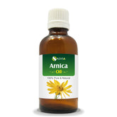 Salvia Arnica essential oil in amber glass bottle - 0.51 oz