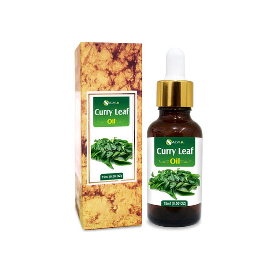 Salvia curry leaf oil bottle 15ml ready for aromatherapy blends and diffusing.