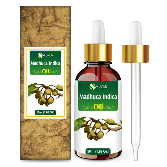 Salvia Madhuca Indica Oil bottle with dropper 50 ml