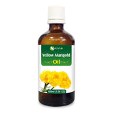 Salvia Yellow Marigold Oil bottle shows pure undiluted aroma ideal for diffuser use.