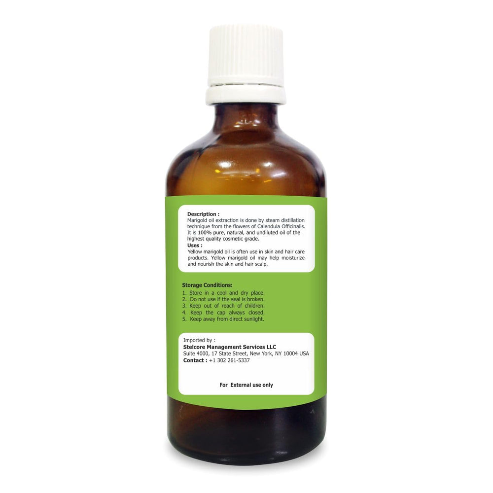 Salvia Yellow Marigold Oil diffuser scene demonstrates ambient scent for relaxation.