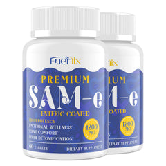 Enerlix 1200mg SAM-e enteric-coated tablet front view