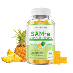 Hero image for SAM-e L-Tyrosine Gummies with NAC, CoQ10 and B-Complex