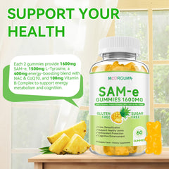 Vitamin B Complex for energy metabolism in gummies