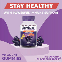 Premium Haschberg black elderberry used in Sambucol gummies
