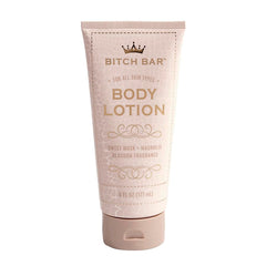 San Francisco Soap Company Btch Bar Body Lotion Sweet Musk bottle for nourished skin and lasting fragrance