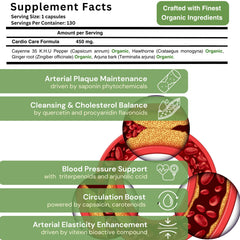 Sana Herbal Sciences hawthorn berries ingredient highlighting natural heart support.