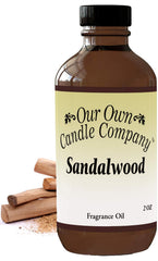 Sandalwood diffuser oil 2oz bottle - Our Own Candle Company