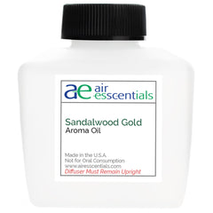 Sandalwood Gold Aroma Oil bottle close-up