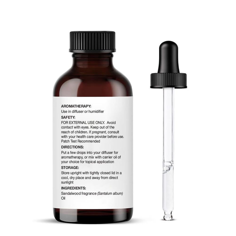 Sandalwood oil sourced from premium regional regions