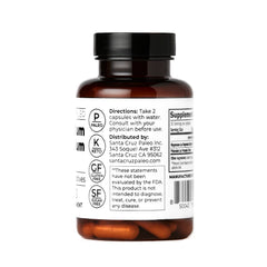 Guidance graphic showing daily use of 2–4 capsules