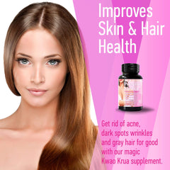 Sapir's Nutrition pueraria-mirifica-root-ingredient showcases natural plant source for estrogen-like compounds.