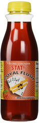 Front view of Sarken Royal Flush-Cut 16oz bottle