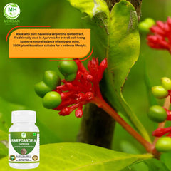 Plant-based ingredients used in Sarpgandha capsules