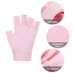 SATINIOR fingerless glove set ideal for typing and screen use