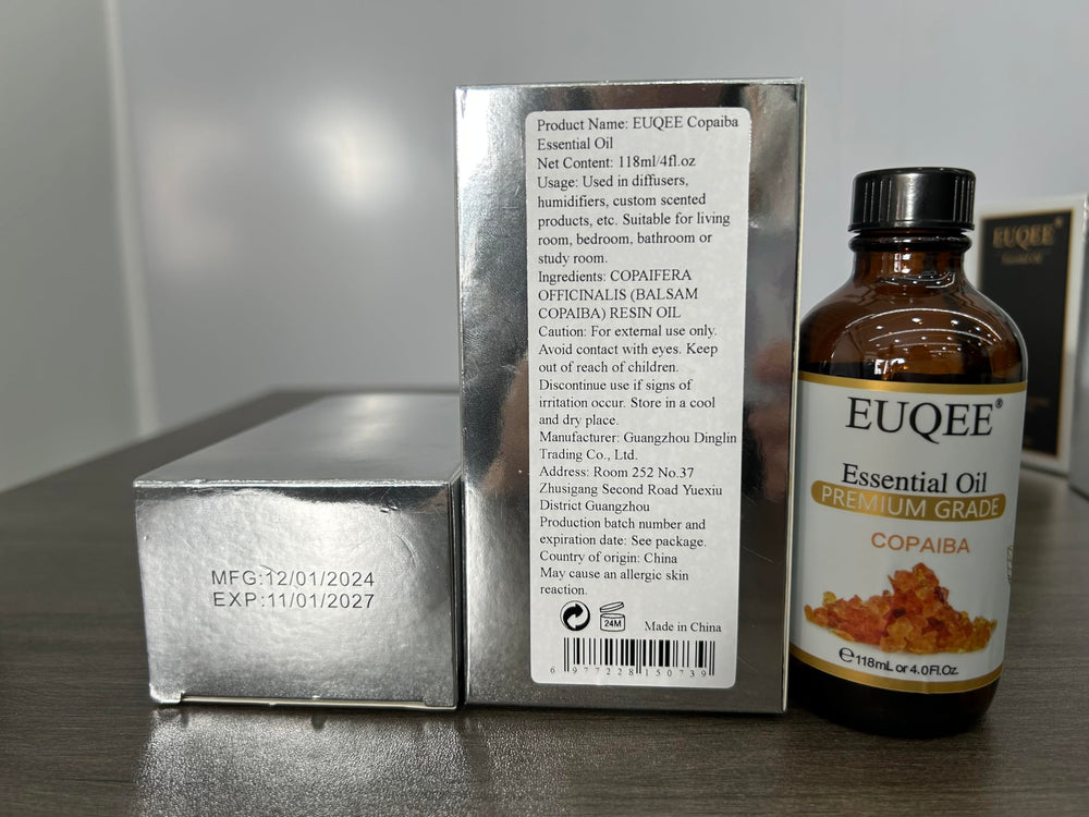 Satisfaction guaranteed seal for EUQEE Copaiba oil