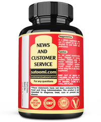 Back view showing capsule dosage information