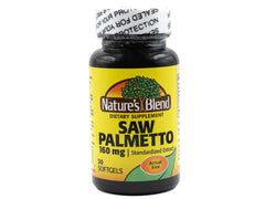 Ingredients: standardized saw palmetto extract and pumpkin seed oil