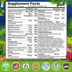 Saw palmetto supplement for prostate health